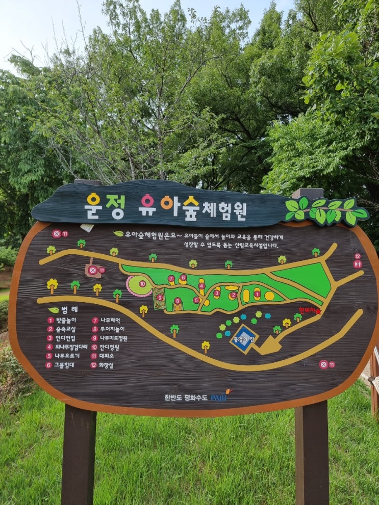파주 운정/아이와가볼만한곳추천  운정호수공원 유아숲체험원