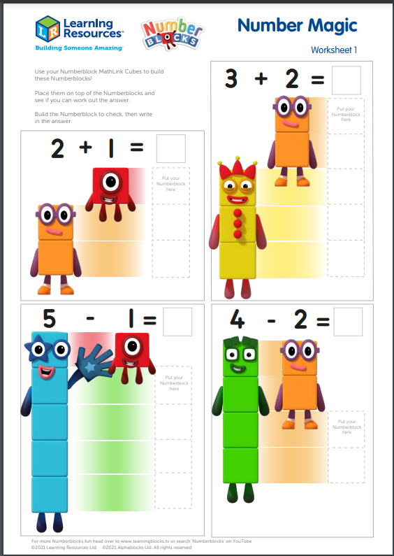 유아 영어) 영어와 수개념을 한 번에! Numberblocks(넘버블럭스) : 네이버 블로그
