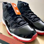 [Nike THE DRAW]조던 11 레트로 BLACK / RED