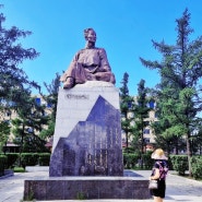 몽고징기스칸광장