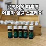 강아지 곰팡이성 피부병을 위한 천연 아로마 살균 스프레이 만들기 DIY