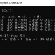 [네트워크] 인터넷/네트워크 통신 에러를 체크하는 방법