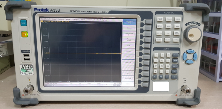 Protek A333 Network Analyzer/A333 프로텍 네트워크분석기/중고계측기 판매/렌탈 : 네이버 블로그