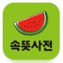 문해력을 키우는 국어사전, 속뜻사전 APP