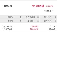삼성스팩6호 공모주 414.8% 수익