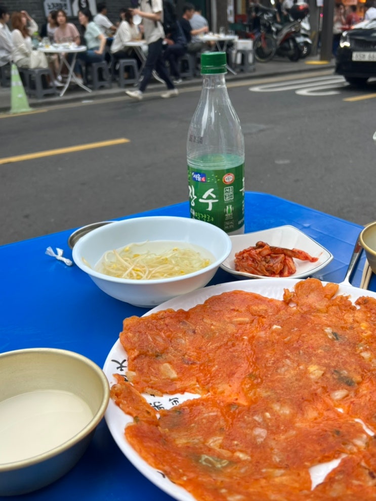 종로 3가 맛집 / 종로 전집 / 노상 분위기 [종로 파전집] : 네이버 블로그