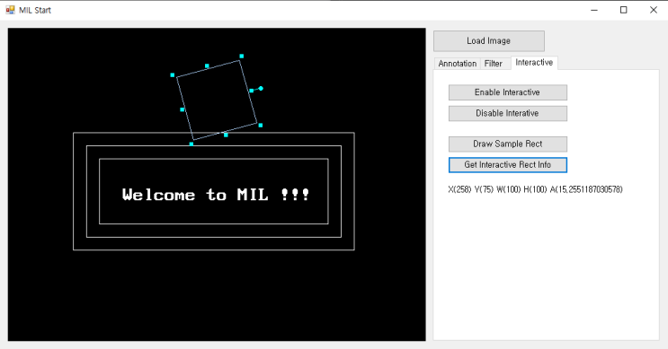 [MIL 강좌] Matrox Imaging Library 강좌 04 - Interactive : 네이버 블로그