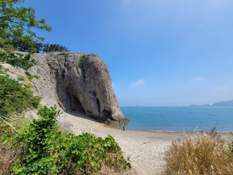 [군산] 선유도 옥돌 해변 코끼리 바위 : 네이버 블로그