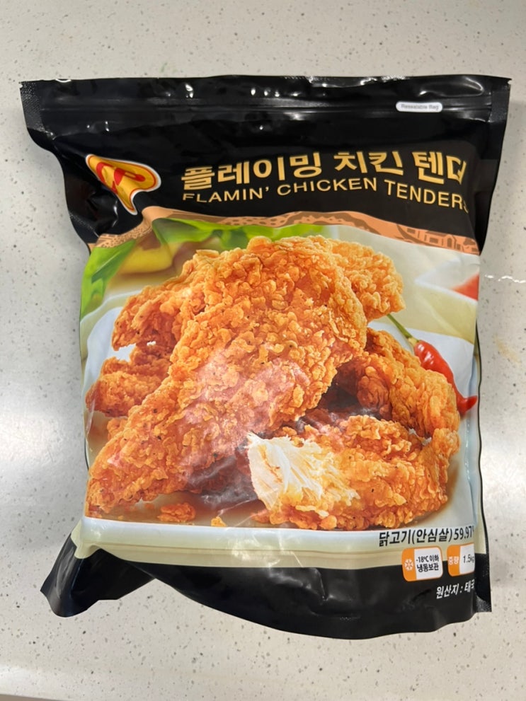 트레이더스 플레이밍치킨텐더 CP Flamin' Chicken Tender 네이버 블로그