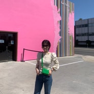 빌헬미나 미국 여행 @ LA 엘에이 멜로즈거리 : 블루잼카페, 폴스미스 핑크월 & LACMA LA카운티미술관