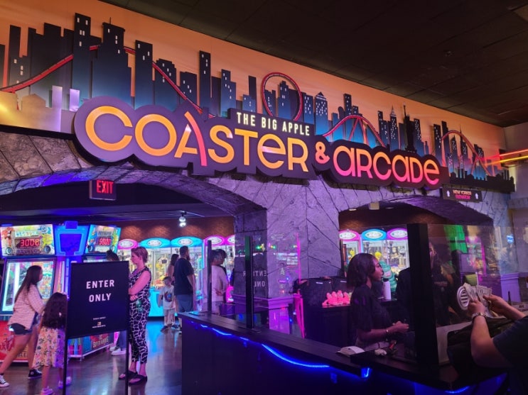 라스베이거스 뉴욕뉴욕(newyork newyork the big apple coaster 롤러코스터