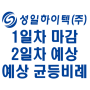 성일하이텍/공모주/1일차 마감/2일차 예상/예상 균등비례/유리한 증권사