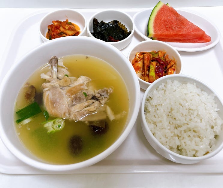 천안요양병원 참조은요양병원 초복 점심식사 : 네이버 블로그