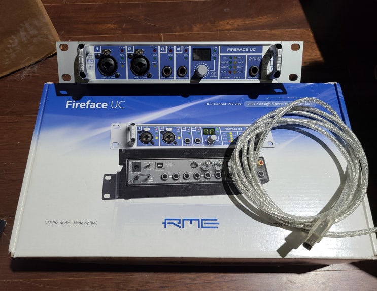 (품절)RME Fireface uc 오디오인터페이스 : 네이버 블로그