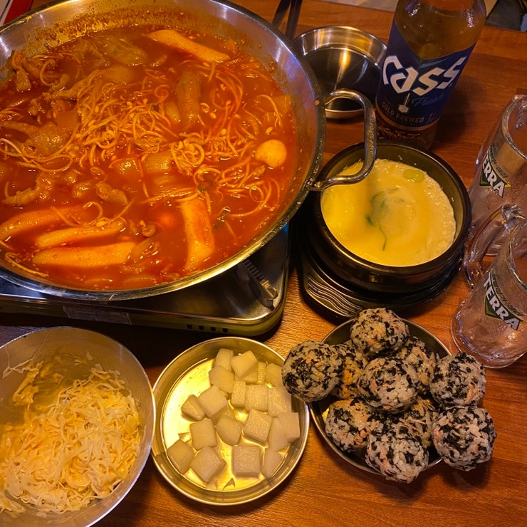 창원 상남동 ‘통불’ 맛있게 맵삭한 국물닭발에 참치마요주먹밥 : 네이버 블로그