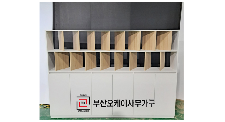 오픈장겸수납장, 인테리어제작가구, 선반장, 부산오케이사무가구 : 네이버 블로그
