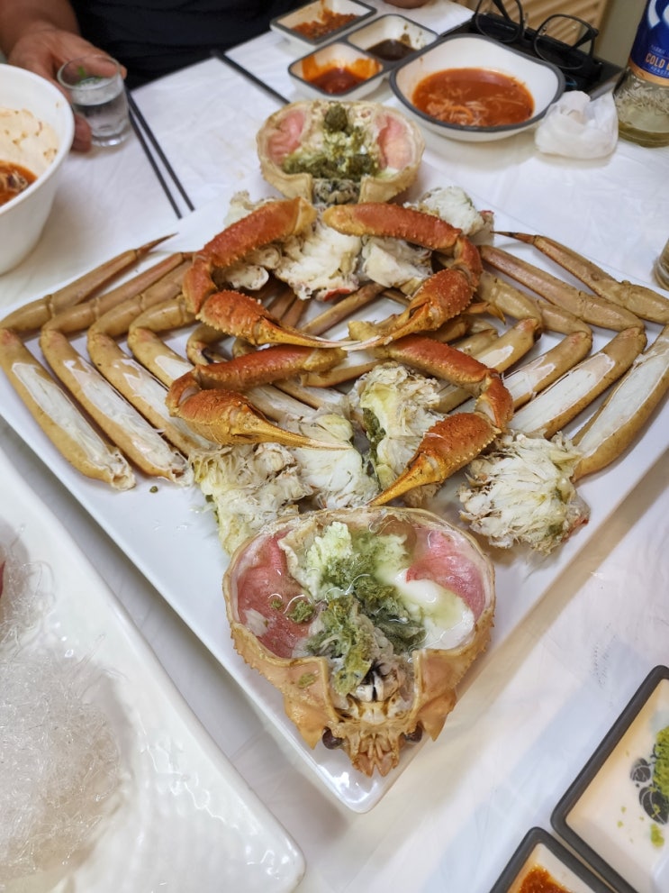 속초 게 맛집 추천 게머꼬 회머꼬 가 어마어마 수산 포차 바뀜 : 네이버 블로그