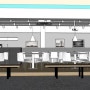 사내 카페 인테리어 디자인 - 모던 심플컨셉의 카페 인테리어디자인