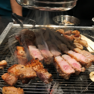 구리갈매 맛집] 화로상회 - 1인 14,900원의 가성비 좋은 고품격 참숯화로구이 무한 리필 전문점