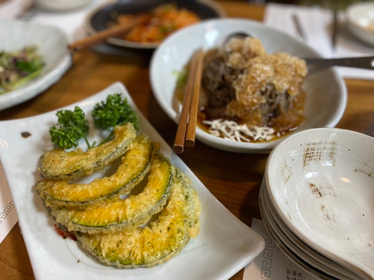 [용인 맛집] 처인구 한정식 들꽃, 후식은 슬로우제이커피공장