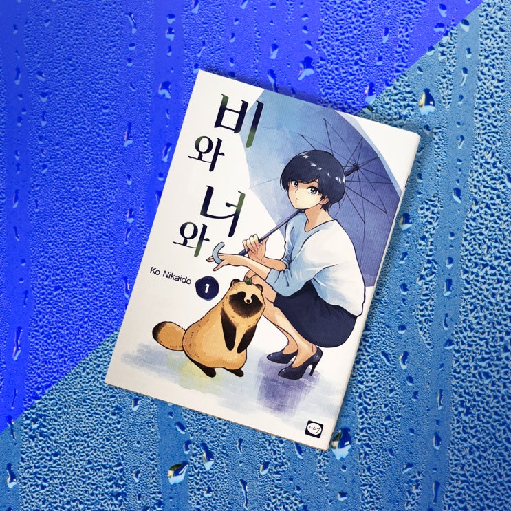 [신간 추천] 일상코믹 만화 - 빗속에서 운명처럼 만난 '너구리'와의 일상을 위트 있게 풀어낸 일상 만화! / 트위터 화제작 ...