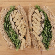 다이어트 샌드위치 & 저탄수화물 식단 : 템페 샌드위치