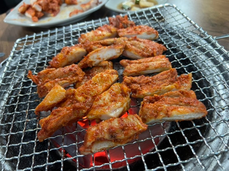 오늘은 딱이야 숯불 닭갈비로 정했다. |오산 맛집 : 네이버 블로그