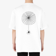 뽀 마플샵 거미 손그림 티셔츠