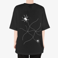 거미줄 손그림 티셔츠 디자인