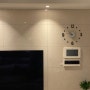 인테리어시계 추천 | 붙이는 시계 아미공 DIY 벽시계로 간편하게 집 꾸미기