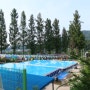 서울 근교 글램핑 야외수영장, 작은동물원있는 파주 동화힐링캠프 후기