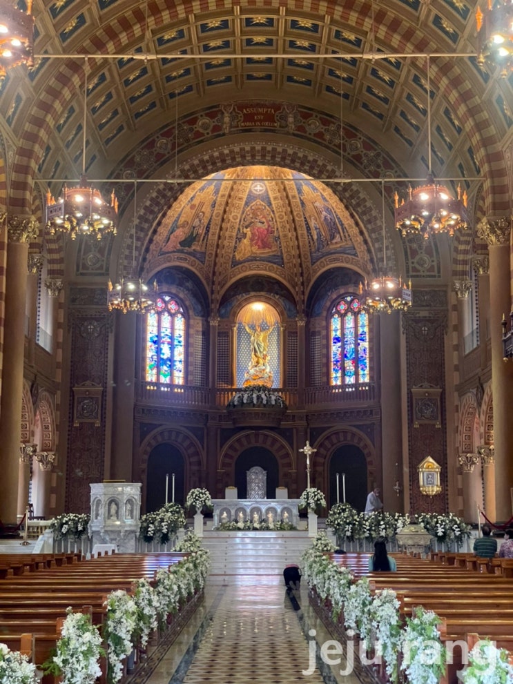 태국 방콕 Assumption Cathedral 성모승천대성당