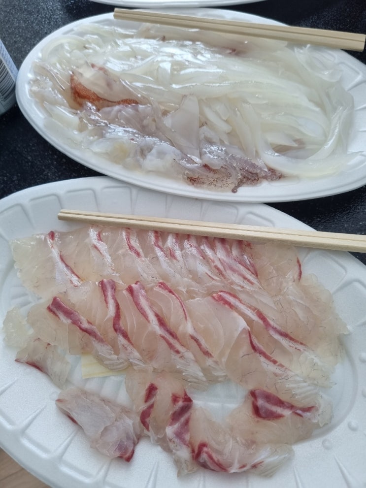 [제주도 이도일동] 남해수산 : 동문시장 회 포장 맛집 (참돔, 한치회) : 네이버 블로그