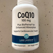 Lake Avenue Nutrition CoQ10/ 레이크 에비뉴 뉴트리션 코엔자임Q10/ 코큐텐 / 유비퀴논/ 내돈내산