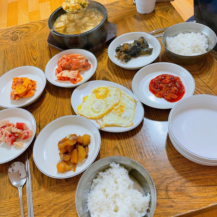 [경기도/안성] 독채펜션 오담 바로 옆 청국장맛집 안성국시