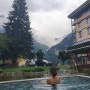 [19.8.2-11 여름 스위스 커플여행] 13. 그린델발트 벨베데레 호텔 수영장에서 비오는 하루 보내기(+그린델발트 근처 수영장 정리)
