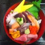 [나가사키맛집] 나가사키역앞 런치, 해산물덮밥 정식이 예술인 '히라노(ひらの)'