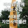 아이와 함께 갈만한 곳 ‐ 서울 서대문자연사박물관