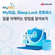 MySQL Sleep, Lock 프로세스를 일괄 삭제하는 방법에 대해 알아보자