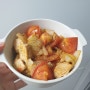[자취건강요리] 닭가슴살토마토볶음 만들기, 수지스그릴드닭가슴살과 곰곰허브닭가슴살 비교분석