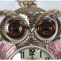 부엉이 벽시계 행운 해바라기 부엉이 핑크 무소음 양면 시계 벽시계 엔틱 앤틱 인테리어상품 가격67,140원