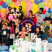 뉴질랜드 아이들의 생일파티