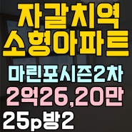 부산서구 남부민동 아파트매매 자갈치역 마린포시즌