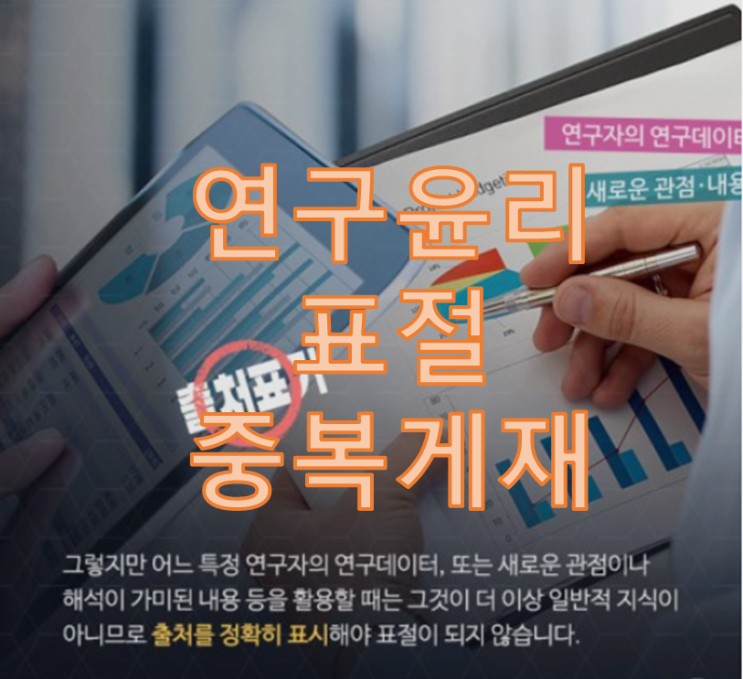 표절의 판단 기준??; 연구윤리 위반 : 네이버 블로그