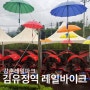 강촌레일파크 김유정역 레일바이크 : 비오는 날 타보셨나요?