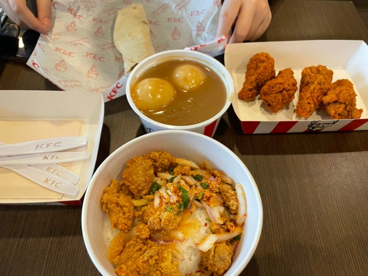 태국 요리를 맛볼 수 있는 KFC_태국 KFC : 네이버 블로그