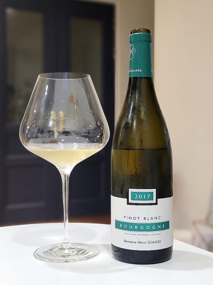[부르고뉴 와인] 앙리 구주 피노 블랑- Domaine Henri Gouges, Pinot Blanc 2017 : 네이버 블로그