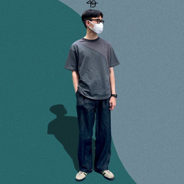 9999Archive(9999아카이브) 9999 ROUND SLIT T-SHIRT 솔직후기 : 네이버 블로그