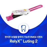 편리한 보철물 합착이 가능한 RMGI 시멘트3M RelyX™ Luting 2