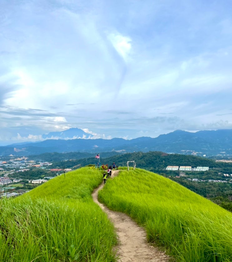 [코타] 사바 하이킹 Bukit Botak Sepanggar [선셋, 포토존]